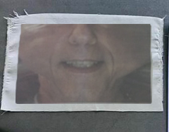 Image showing printed selfie, ironed flat
